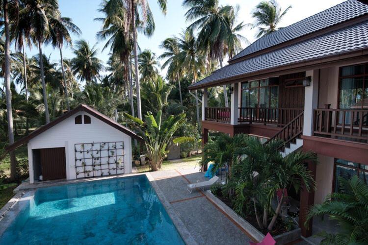 Coconut Tree Homestay Ban Wa Thon Exterior photo